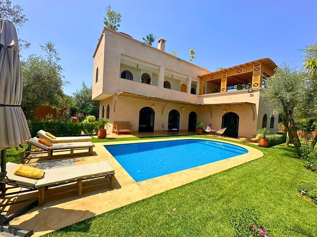 Πισίνα στο ή κοντά στο Najma Ourika