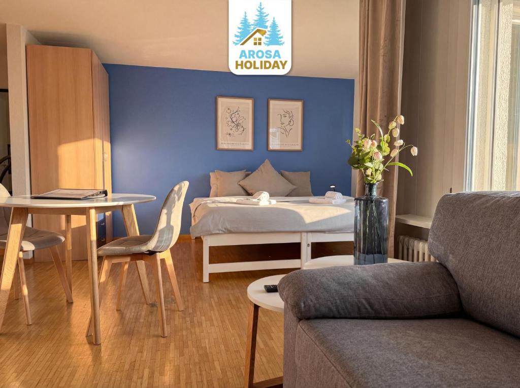 Χώρος καθιστικού στο Waldhof 1 - Waldhof 4 by Arosa Holiday