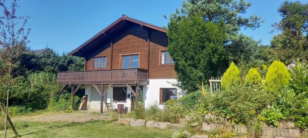 Zahrada ubytování Ferienhaus im idyllischen Nümbrecht Grunewald