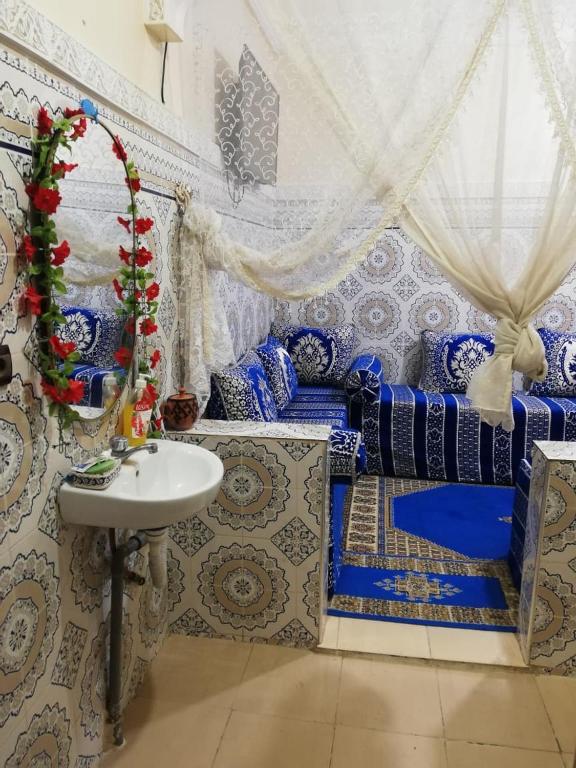 Posezení v ubytování famile 154