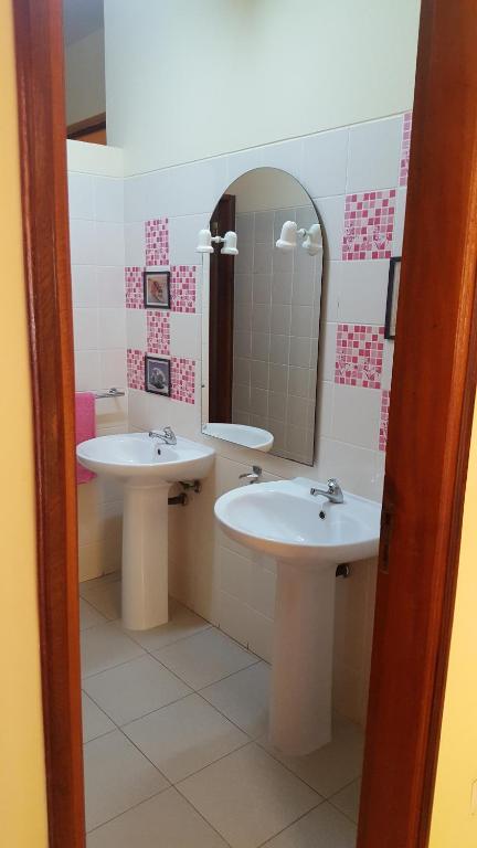 Koupelna v ubytování Hotel Lazareto