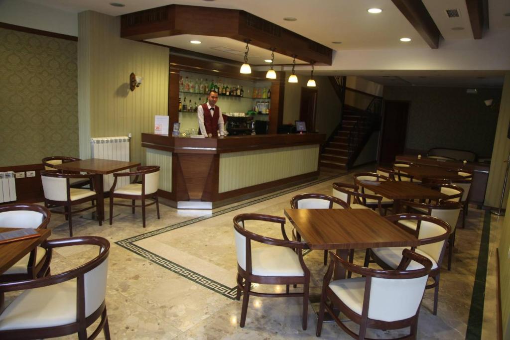 Restaurace v ubytování Vila Sigal Pogradec