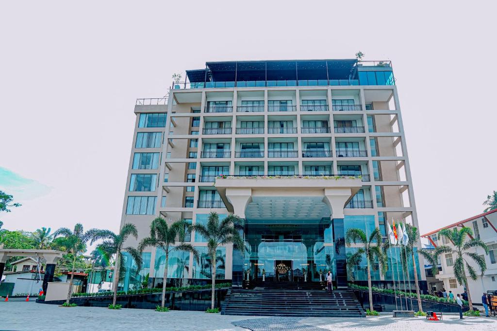 Budova, kde se hotel nachází