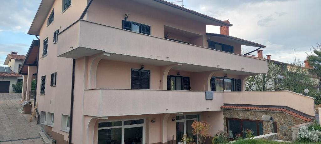 Bygningen som lejligheden ligger i