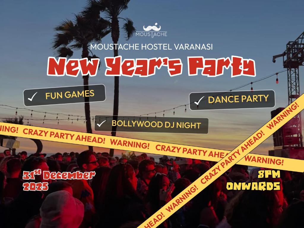 Certifikát, hodnocení, plakát nebo jiný dokument vystavený v ubytování Moustache Varanasi