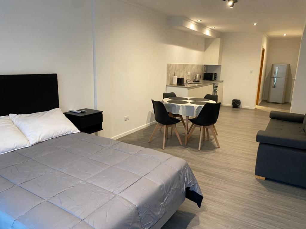 Køkken eller tekøkken på Departamento Senderos Mar y Parque A