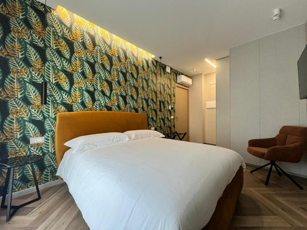 Postel nebo postele na pokoji v ubytování Telese Charme B&B