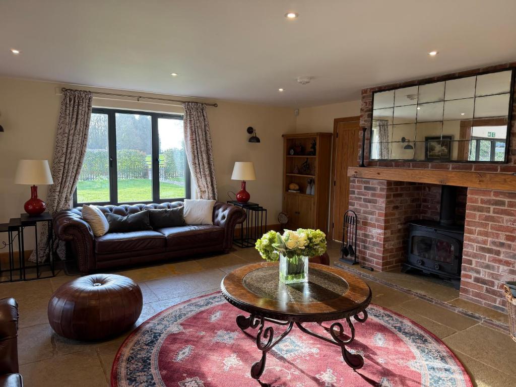 Et opholdsområde på Rosehaven House at Pudleston Court