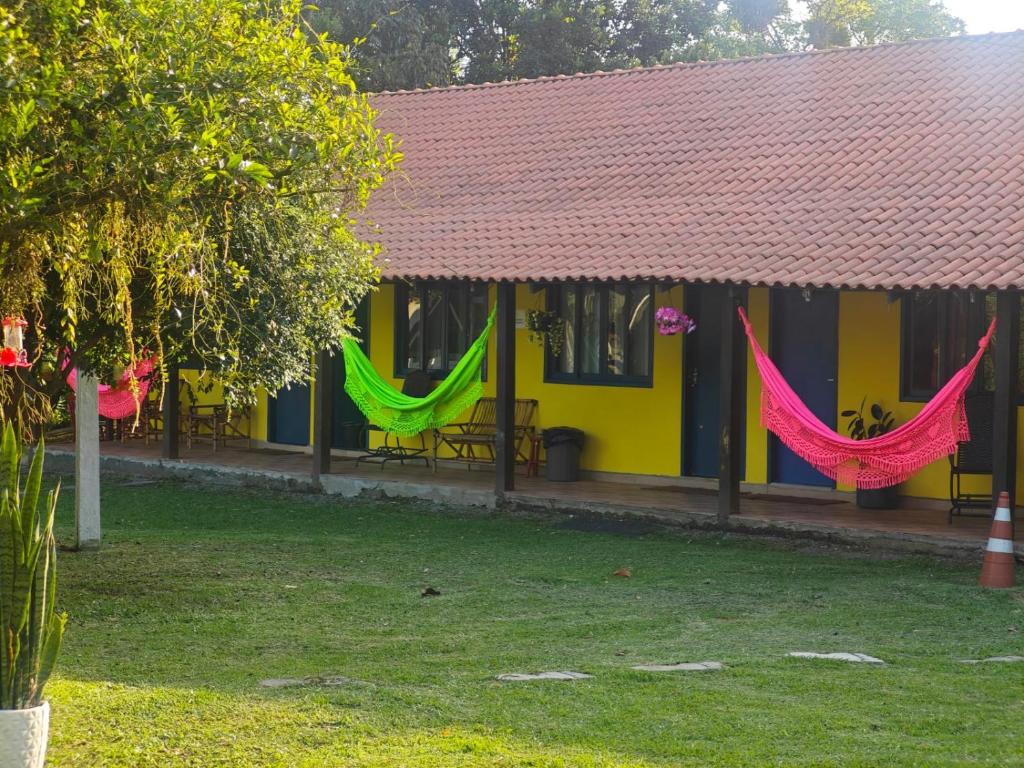 Zahrada ubytování Pousada Araquari Hostel