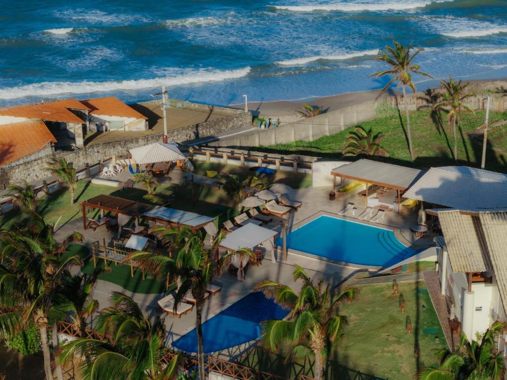 Nespecifikovaný výhled na moře nebo výhled na moře při pohledu z hotelu