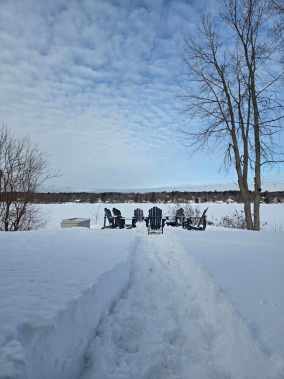 Billede fra billedgalleriet på Spot Caché - Private Waterfront Cottage i Papineauville