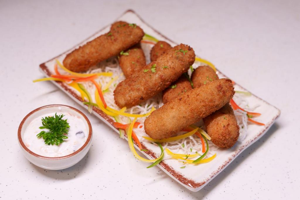 Jídlo v penzionu nebo okolí