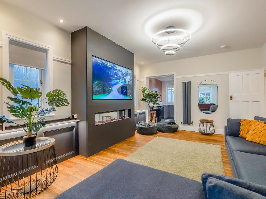 Et tv og/eller underholdning på Bryndedwydd