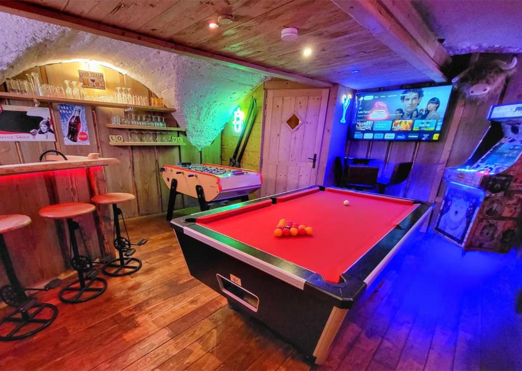 Et tv og/eller underholdning på Le Cosy Lodge