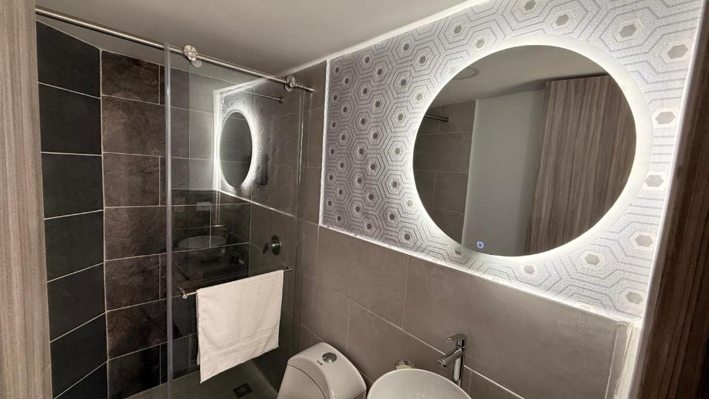 Phòng tắm tại CASA CIELO Quindio