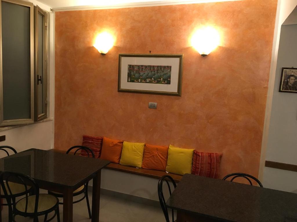 Posezení v ubytování Hotel Bolognese