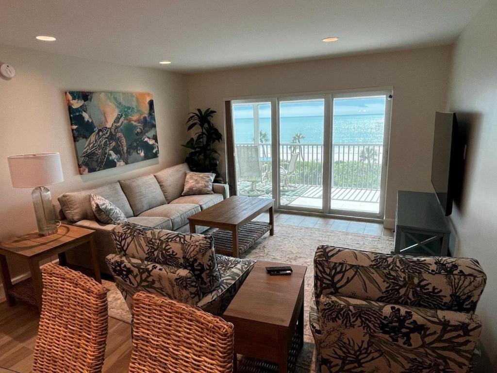 Posezení v ubytování White Sands #32