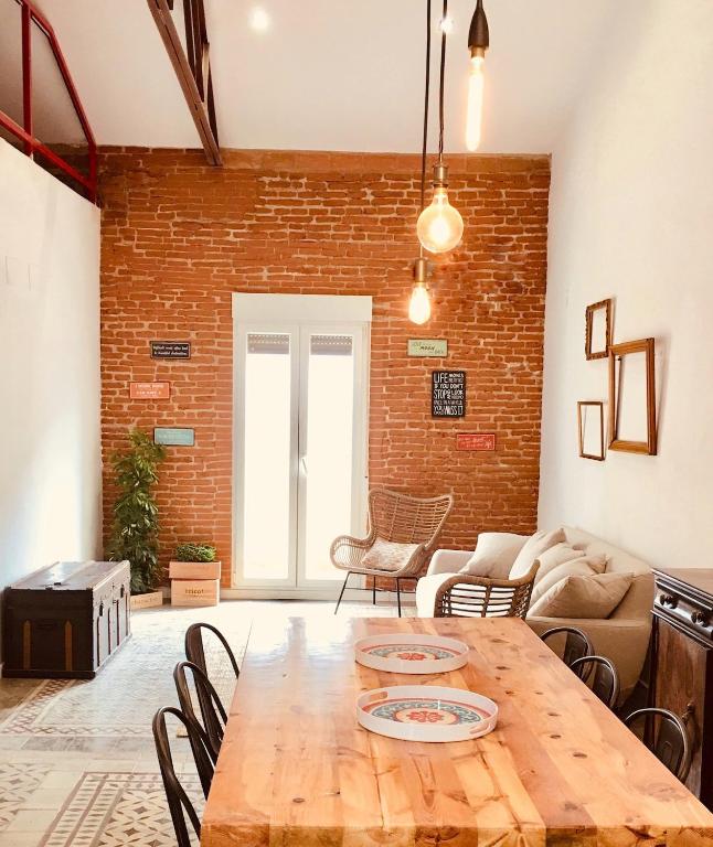 Posezení v ubytování El mirador de la Puerta Talavera