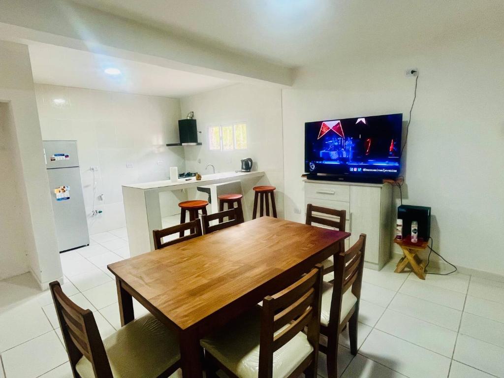 Køkken eller tekøkken på alojamiento el balcón azul Fiambalá