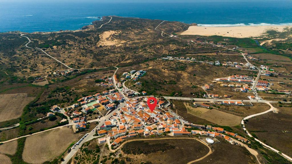 Naturlandskabet i nærheden af lejligheden