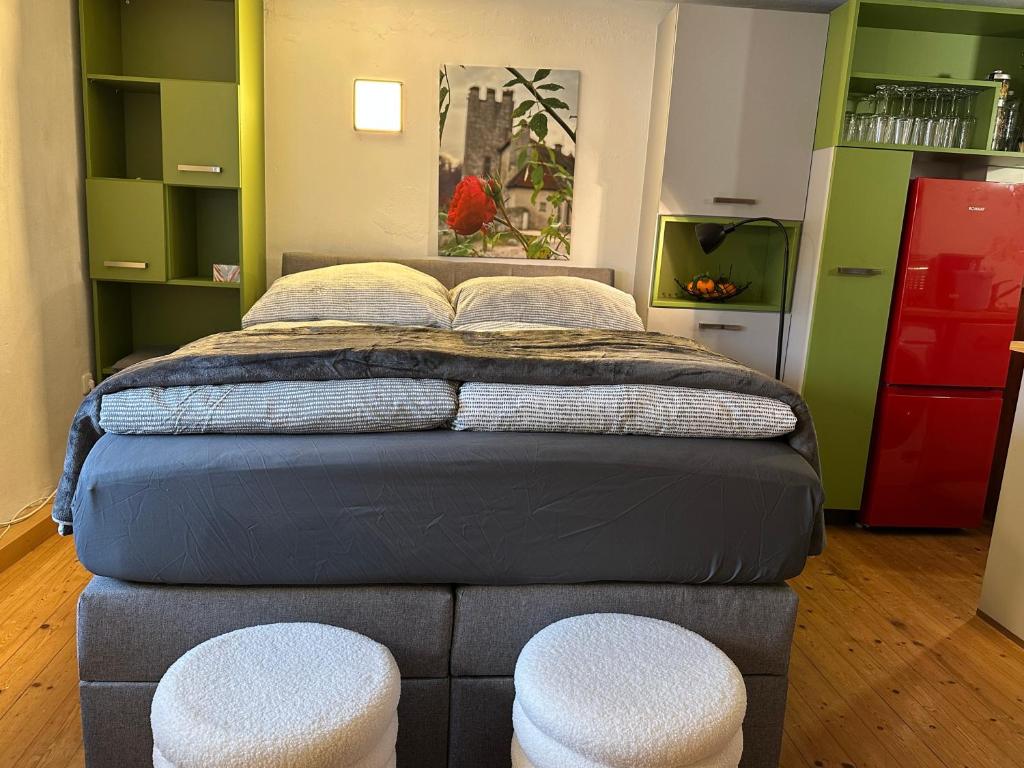 Khu vực ghế ngồi tại Gemütliches Zuhause über den Dächern der Altstadt