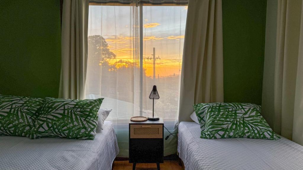 Postel nebo postele na pokoji v ubytování Brumas de Valverde