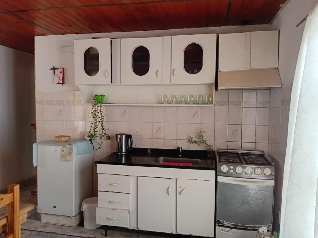 Η κουζίνα ή μικρή κουζίνα στο Hospedaje Flia SESA