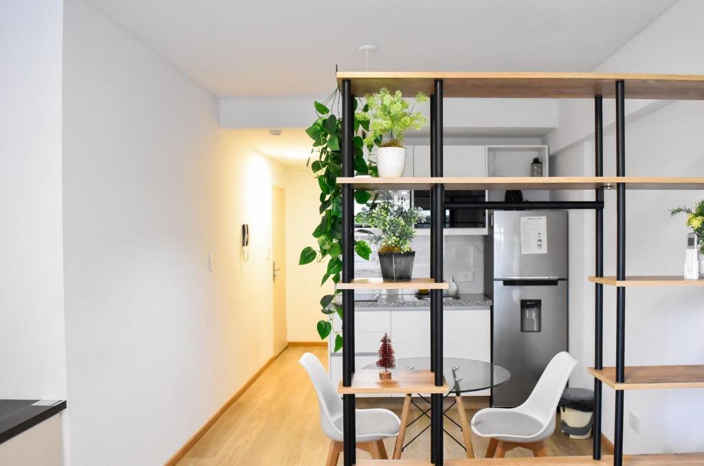 Køkken eller tekøkken på Exclusivo Loft - Natrual - Centro