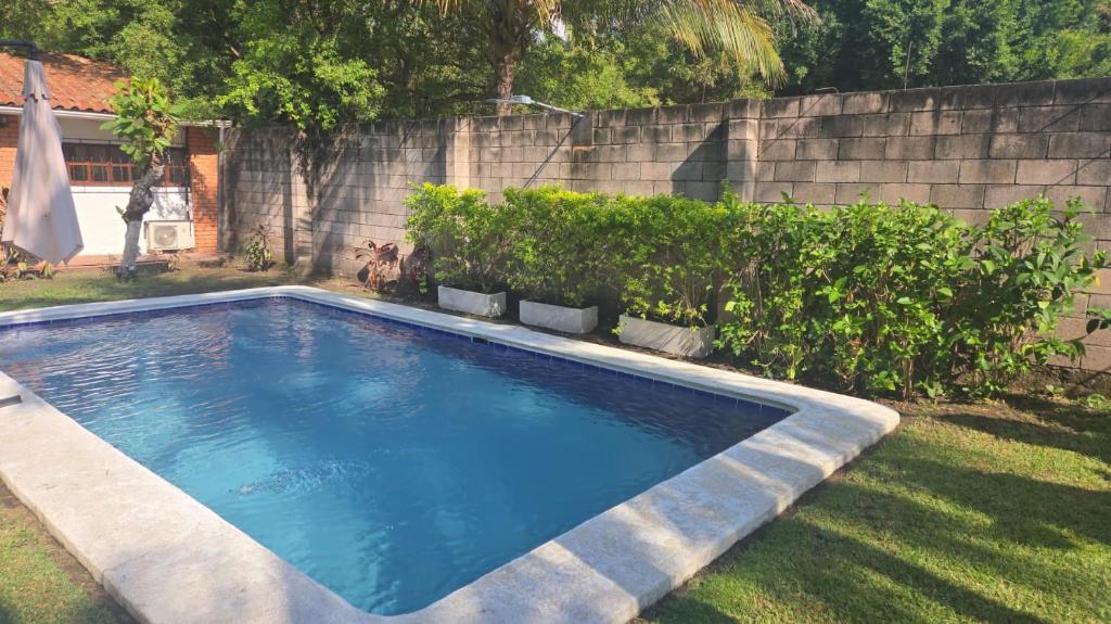 Swimmingpoolen hos eller tæt på Casa Aquetzalli