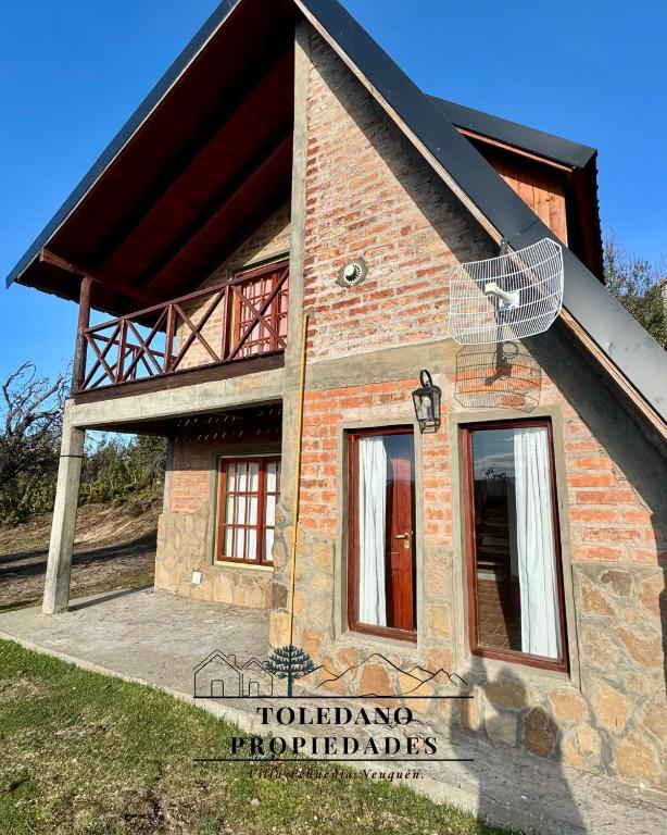 Bygningen som chaletet ligger i