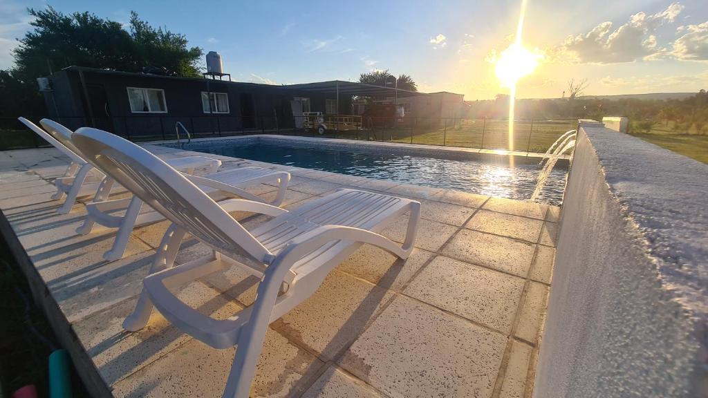 Swimmingpoolen hos eller tæt på Atardecer Soñado