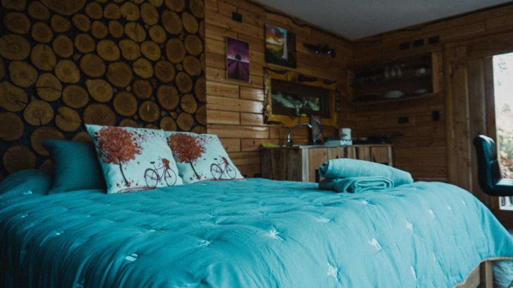 Postel nebo postele na pokoji v ubytování EntreRios Lodge