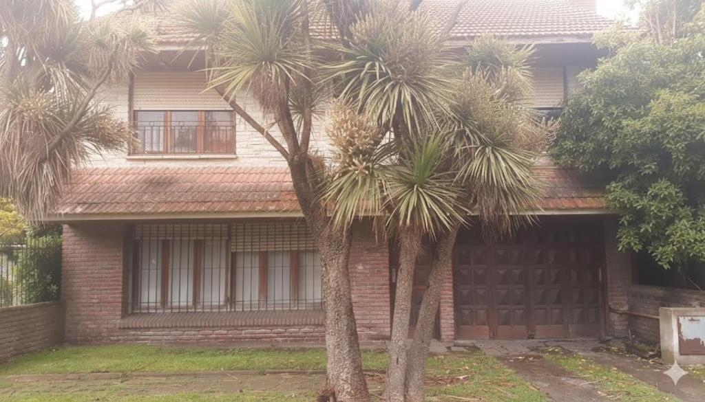 Bygningen som feriehuset ligger i