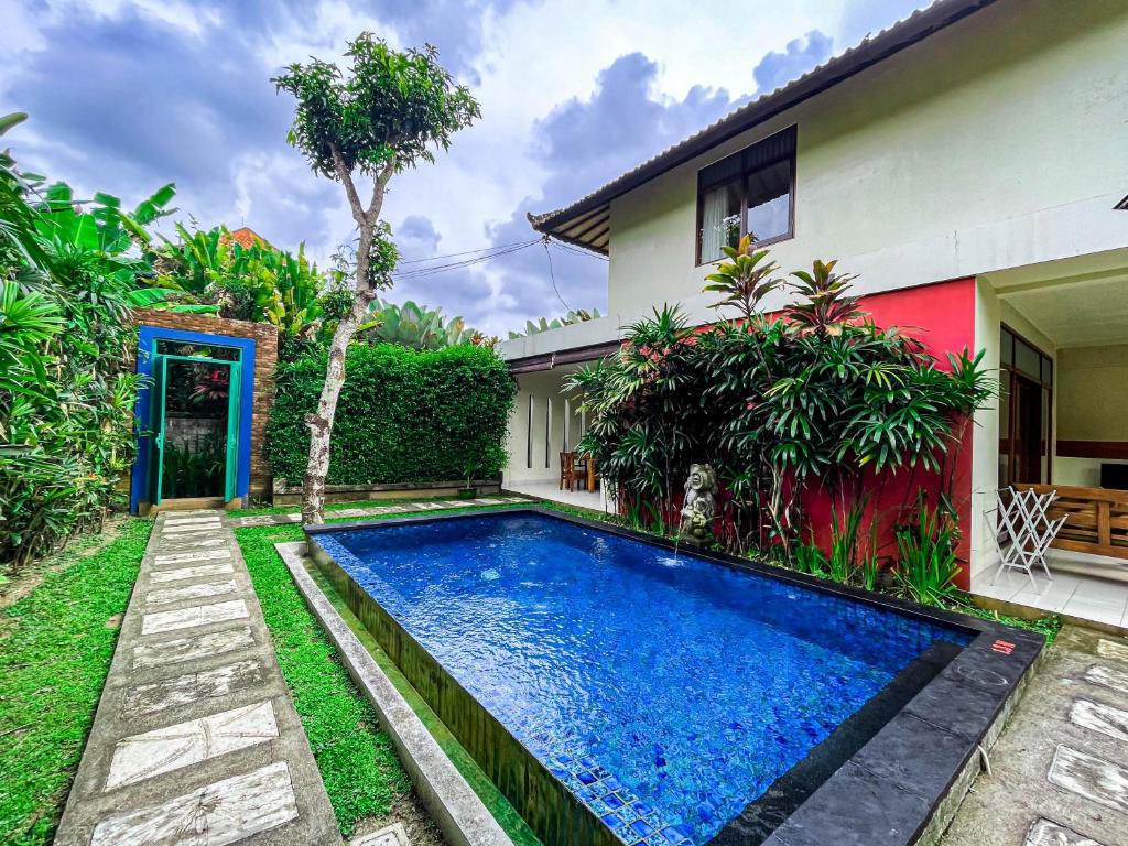 Ubud Heaven Penestanan - İki Yatak Odalı Dubleks Villa - Özel Havuzlu