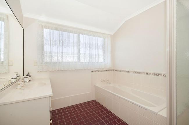 Koupelna v ubytování Castions