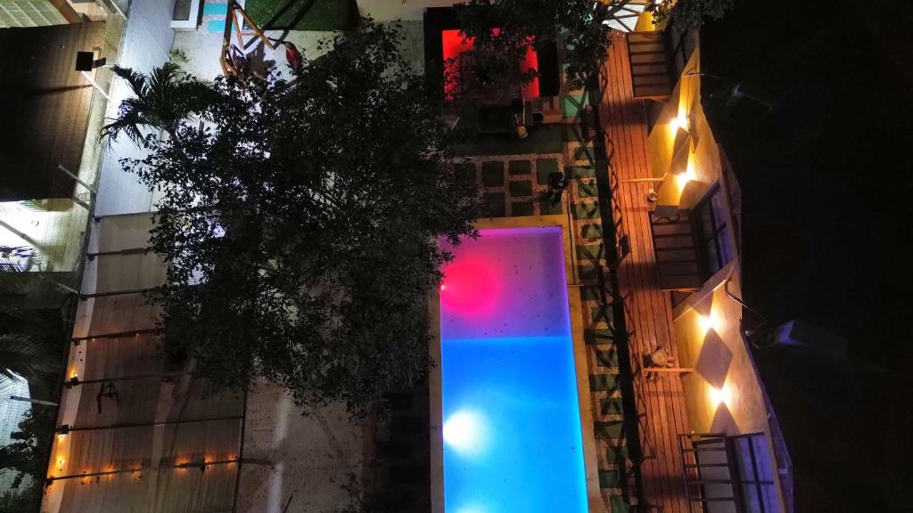 Hồ bơi trong/gần Villa los Alfredos