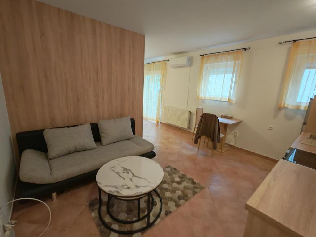 Posezení v ubytování Frangepan