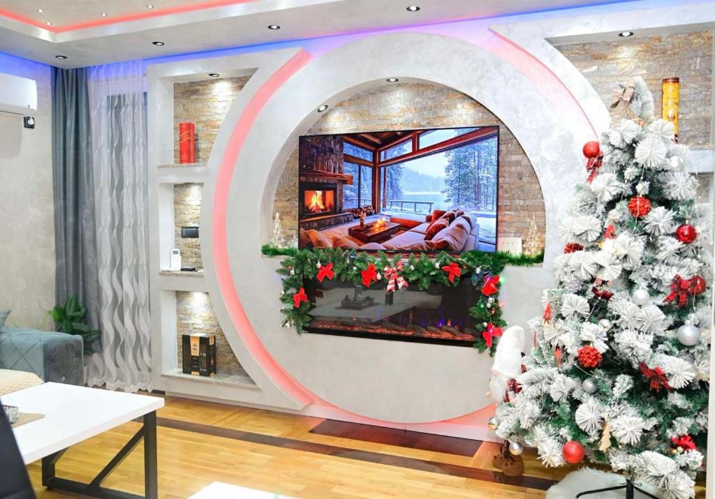 TV/trung tâm giải trí tại NelaLux