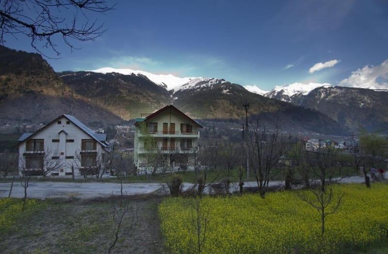 Naturlandskabet i nærheden af vandrehjemmet
