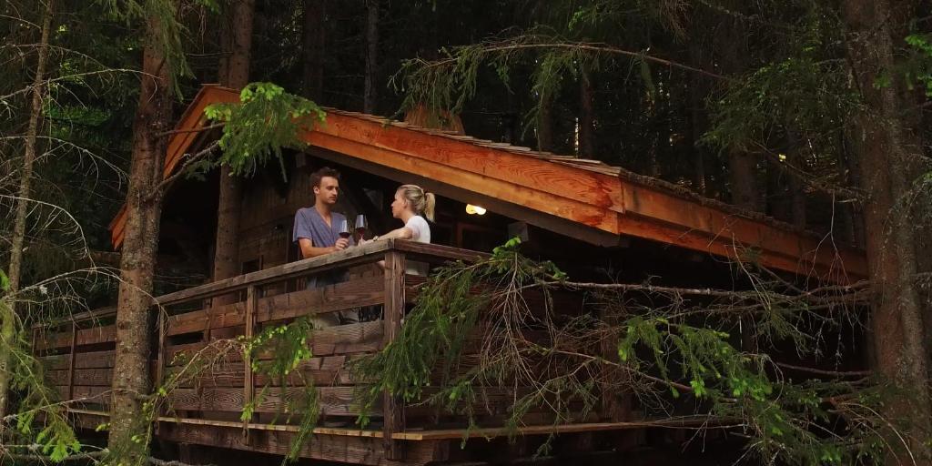 Gallery image of Cabane entre terre et ciel in Saint-Nicolas-la-Chapelle