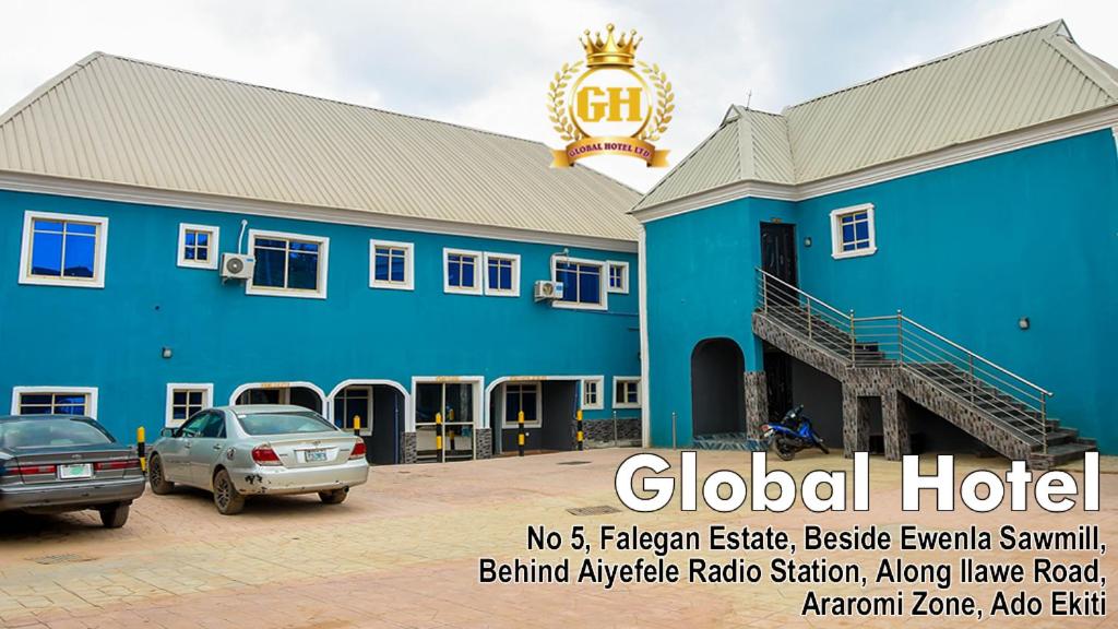 Certifikát, hodnocení, plakát nebo jiný dokument vystavený v ubytování Global Hotel