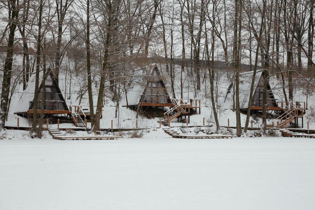 Το A-frame τον χειμώνα