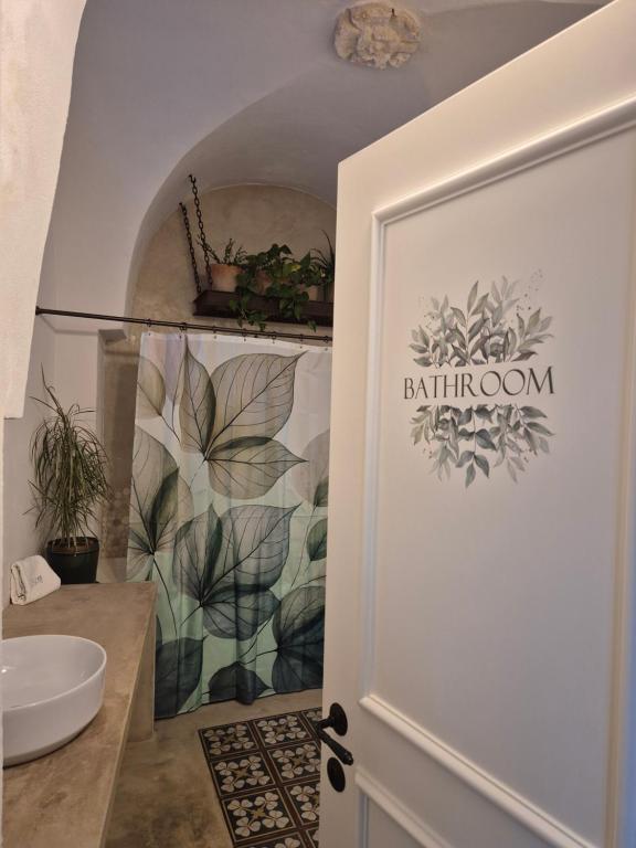 Koupelna v ubytování Orazio33 b&b