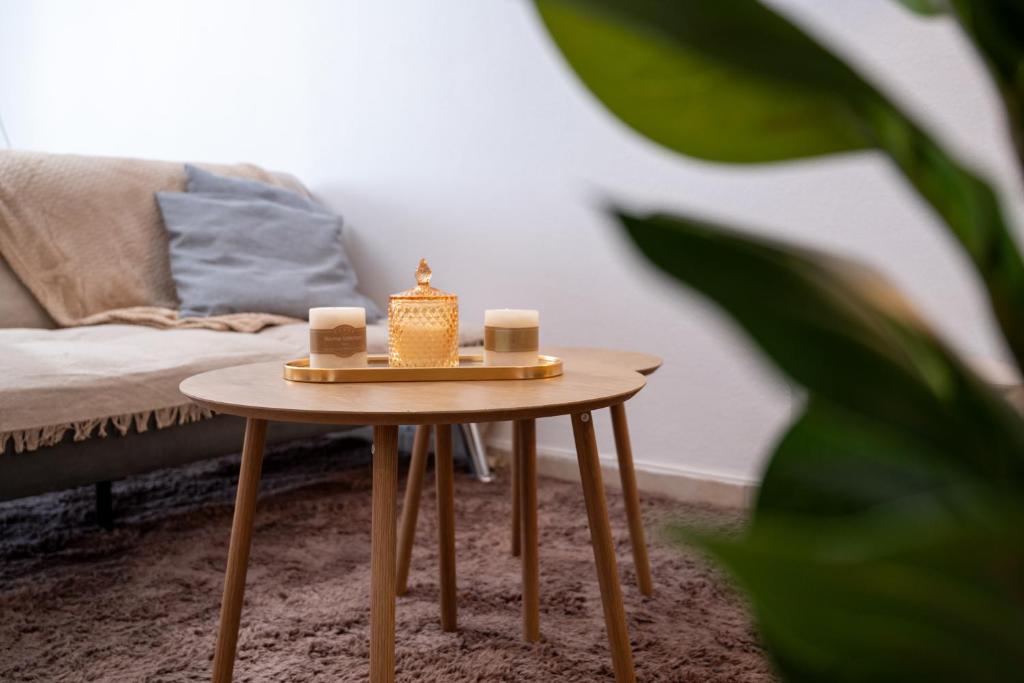 Et opholdsområde på Philoxenia Stay