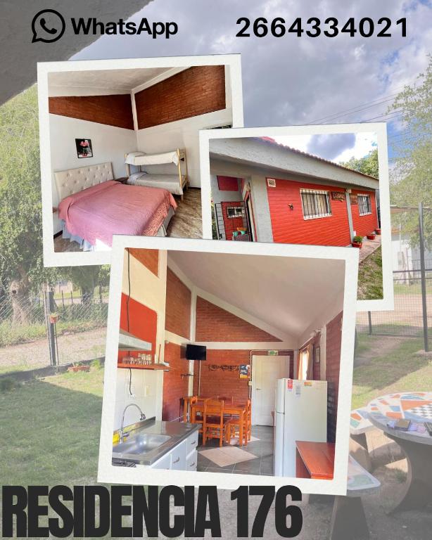 Bygningen som feriehuset ligger i