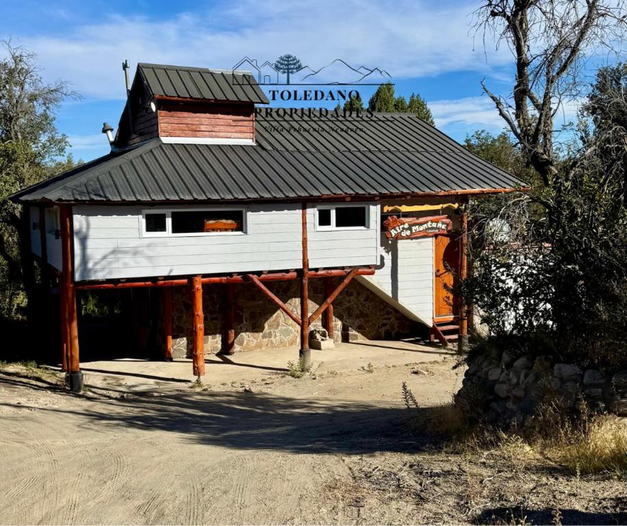 Bygningen som chaletet ligger i