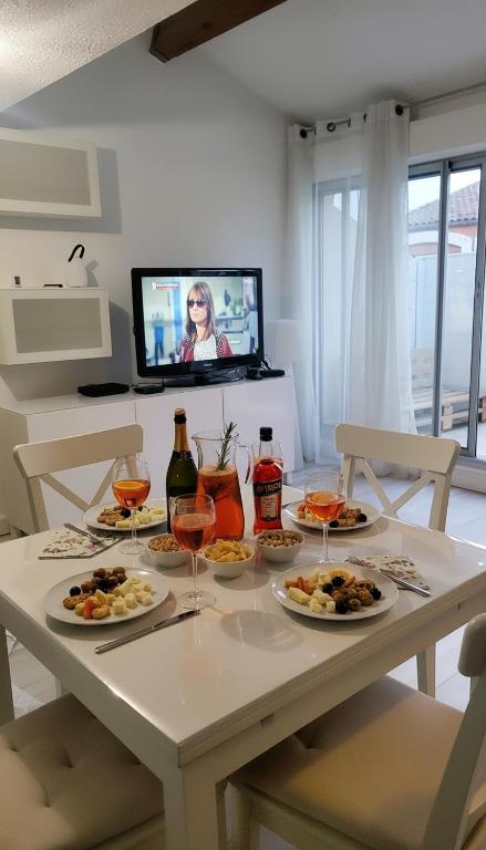 Elégant duplex avec parking et terrasse