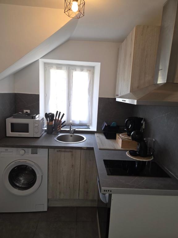 Η κουζίνα ή μικρή κουζίνα στο Sweet Cocon Studio