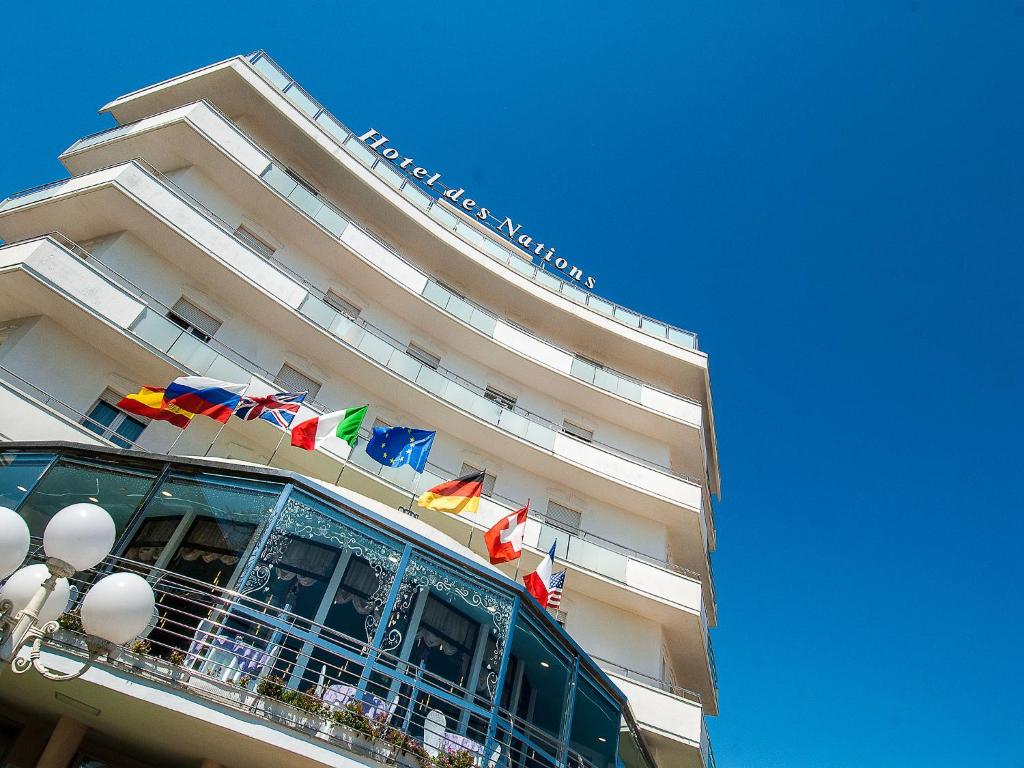 Balkón nebo terasa v ubytování Hotel Des Nations - Vintage Hotel sul mare