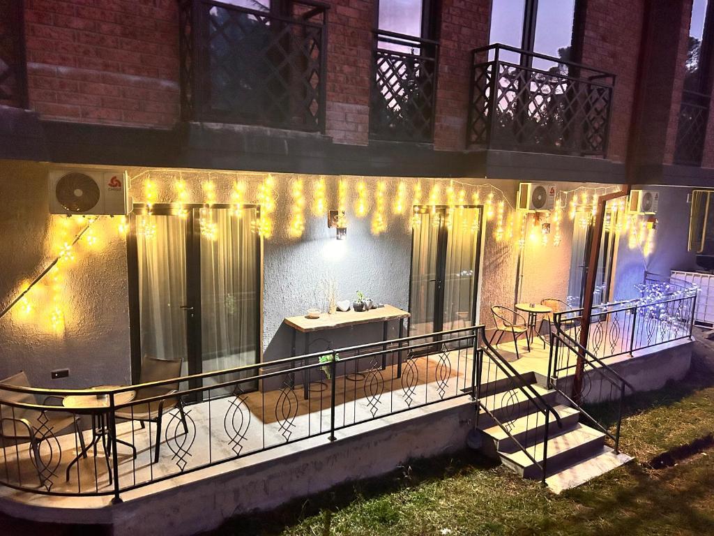 Bygningen som lejligheden ligger i